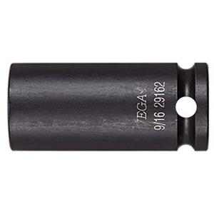 Socket - 3/8", 7 mm, 22 mm, 6, Impact, Deep, Tapered