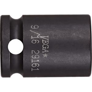 Socket - 3/8", 1/2", 5/16", 7/16", 9/16", 9/32", 1.2", 6, Impact, Standard, Straight