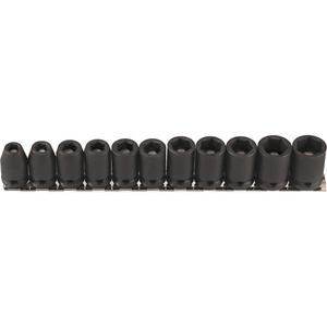 Magnetic Socket Set - 3/8", Impact, Standard, 11, 6