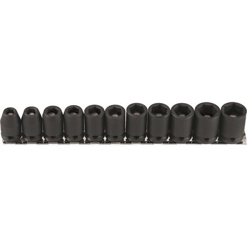 Magnetic Socket Set - 3/8", Impact, Standard, 11, 6