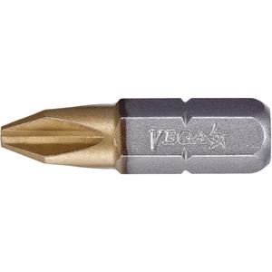 Insert Bit - Phillips, 1/4", #2, 1", Titanium Nitride