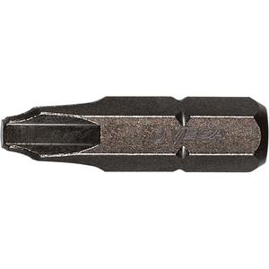 Insert Bit - Phillips-Square Combo, 1/4", #1, 1", Gunmetal Grey