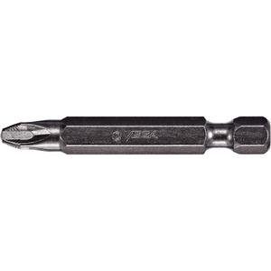 ACR® Power Bit - Phillips Square-Driv®, 1/4", 1 - 2, 2 - 2, 3 - 3, 2", Gunmetal Grey