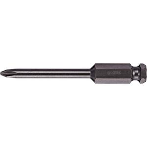 Power Bit - Phillips, 7/16", #2, #3, #4, 3-1/2", Gunmetal Grey