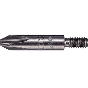 X-Hard Phillips 8-32 Threaded Bit - Manganese Phosphate, #2, 1-3/16"