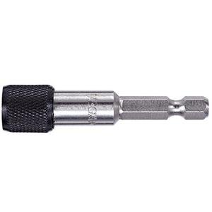Bit Holder - 1/4" Hex, 1/4", Quick-Release/Magnetic, 12", Stainless Steel, 0.41"