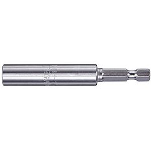 Bit Holder - 1/4" Hex, 1/4", C-Ring/Magnetic, 6", Stainless Steel, 0.433"