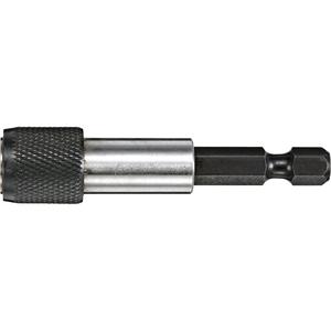 Bit Holder - 1/4" Hex, 1/4", Quick-Release/Magnetic, 2", Stainless Steel, 0.41"
