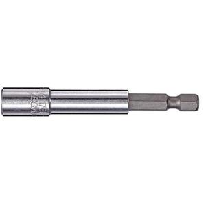 Bit Holder - 1/4" Hex, 1/4", Quick-Release/Magnetic, 2-3/8", Stainless Steel, 0.41"