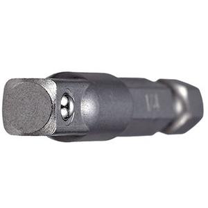 Adapter & Extension - 1/4", 1/4", Pin, 12", Gunmetal Grey