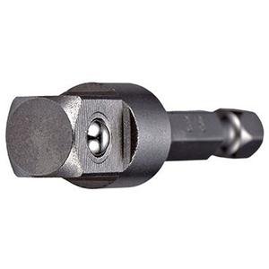 Adapter & Extension - 1/4", 3/8", Ball, 3", Gunmetal Grey