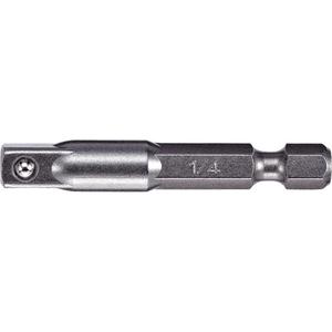 Adapter & Extension - 1/4", 1/4", Ball, 2", Gunmetal Grey