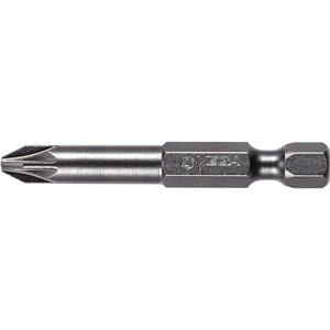 Power Bit - Pozidriv, 1/4", #1, #2, #3, 2", Gunmetal Grey