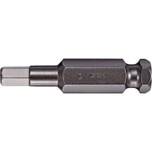 Power Bit - Hex, 7/16", 1/8", 5/16", 3/8", 7/16", 1/2", 9/16", 2", Gunmetal Grey