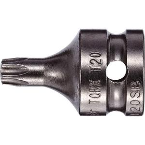 Socket Bit - Torx® Tamper, 1/4", 8, 10, 15, 20, 25, 27, 30, 40, 3/4", Gunmetal Grey