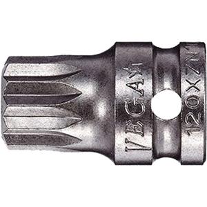 Socket Bit - Triple Square, 1/4", 5, 6, 8, 10, 12, 3/4", Gunmetal Grey