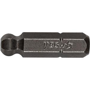 Insert Bit - Hex Ball, 1/4", 3/32", 7/64", 1/8", 9/64", 5/32", 3/16", 7/32", 1/4", 5/16", 1", Gunmetal Grey