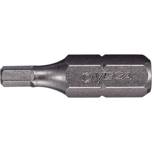 Insert Bit - Hex, 1/4", 1.5 mm, 1", Gunmetal Grey