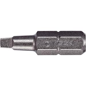 Insert Bit - Square, 1/4", #0, 1", Gunmetal Grey
