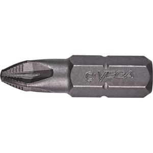ACR Insert Bit - Pozidriv, 1/4", #2, 1", Gunmetal Grey