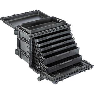 Gen 2 Mobile Tool Chest - 6, Black, 18", 24", 14-3/4", 19.47"L x 9.6"W x 2.62"D, 18.07"L x 10.86"W x 1.21"D, 18.01"L x 10.8"W x 2.75"D