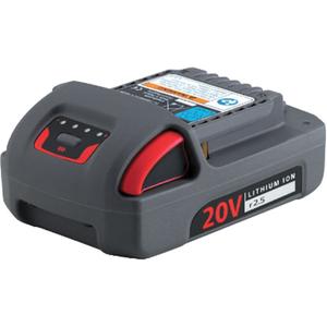 IQV20 Series Battery - 20 V, 2.5 Ah, Lithium-Ion, IQV20 Series Tools