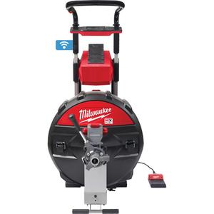 MX Fuel™ Sewer Drum Machine with PowerTredz™ - 5/8" x 100' and 3/4" x 100', Electric, 200', 3" - 6", 8', 5/8" & 3/4"