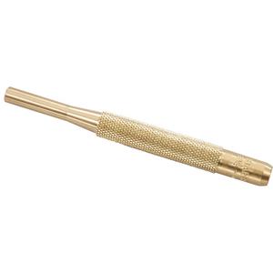 Brass Drive Pin Punch - 1/4", 4"