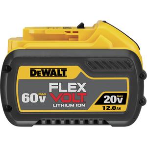 FlexVolt® Max Battery - 20 V/60 V, 12 Ah, Lithium-Ion, 240, 5.4", 3.8"
