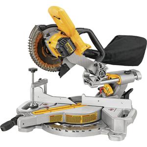 Max Sliding Mitre Saw (Tool Only) - 20 V, 7-1/4", Lithium-Ion, 45° Left/45° Right, 2' x 8', 5-1/2", 2", 2' x 8'