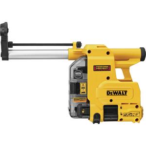 Onboard Dust Extractor for SDS-Plus Hammers - 1-1/8" SDS-Plus Rotary Hammer Models DCH293R2, DCH293X2, DCH293B, D25333K, 17.3", 5", 11.4"