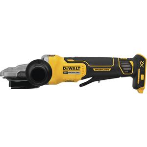 Max XR® Flathead Paddle Switch Small Angle Grinder (Tool Only) - 20 V, 5", Lithium-Ion, 9000, 5/8"-11, 850 W, 20V Max, 13.58"