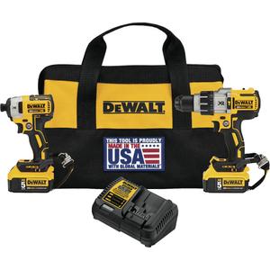 Max XR® Hammer Drill & Impact Driver Combo Kit - 20 V, Lithium-Ion