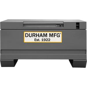 Jobsite Storage Box - 19", 17-13/16", 32", Grey, Steel, 5 Cubic Feet, 14, Powder Coated