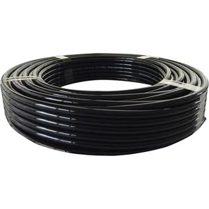 Longlife Pneumatic Tubing - Air, Nylon 12 & Polyurethane, 100', 0.275", 0.375", Black, 232 PSI at 20°C, 3/8"