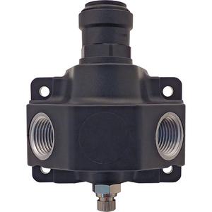 Push-to-Connect Air Line Manifold - 2, 1, 22 mm, 1/2" Female NPT