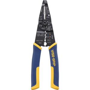 Wire Stripper/Crimper/Cutter Multi-Tool - 8-1/2", 10 - 22