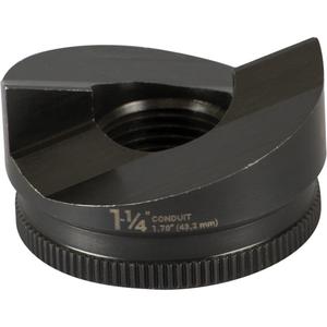 Slug-Buster® Knockout Punch - Greenlee Battery-Hydraulic Knockout Drivers, Manual-Hydraulic Knockout Drivers, or Ratchet Wrench, 1-1/4" Conduit (Actual Size 1.70" or 43.2 mm), Round