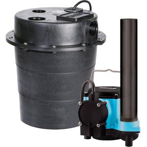 WRS Series Submersible Pump - 1/3 HP, 45 GPM, 115 V, 9 A