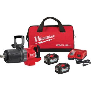M18 Fuel™ One-Key™ D-Handle High Torque Impact Wrench Kit - 18 V, 1", Lithium-Ion, 0-1200, 1200 ft-lbs, 0-1440, 0-1900 ft-lbs, 2 Years