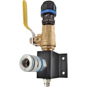 Aluminum Manifold - 1, 1, 20 mm (3/4"), Quicksilver 1/4" Industrial, 362 PSI, 44 SCFM