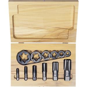 Hexagon Re-threading Tap & Die Set - 12