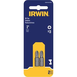 Insert Bits - Phillips, 1/4", #3, 1"