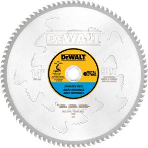 Stainless Steel Cutting™ Saw Blade - 14", 1", 90, Metal, 0.085", 10°, 1800