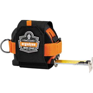 Squids® 3770 Tape Measure Trap - Tape Measure Holster, None, Black, X-Large, 30' - 40'