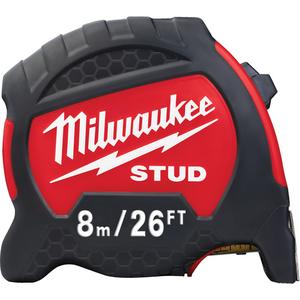 Stud™ Tape Measure - 26'/8 m, 1-5/16"/33 mm, Imperial & Metric, 17'