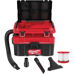 M18 Fuel™ Packout™ Wet/Dry Vacuum (Tool Only) - 18 V, 2.5 gal., Lithium-Ion, 47", 87 dB(A), 30 Minutes, 50 Minutes