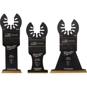 Open-Lok™ Multi-Material Cutting Multi-Tool Blade Set - Cutting, Black Oxide