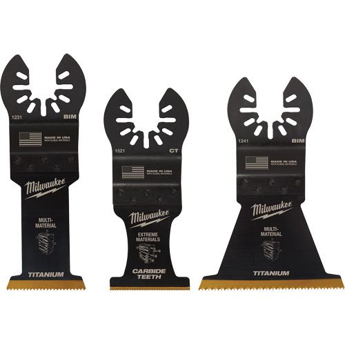 Open-Lok™ Multi-Material Cutting Multi-Tool Blade Set - Cutting, Black Oxide