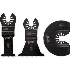 Open-Lok™ Wood Cutting Multi-Tool Blade Set - Cutting, Black Oxide